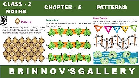 Class 2 Maths Chapter 5 Patterns | class 2| class 2 maths| patterns | Class 2 maths NCERT | NCERT