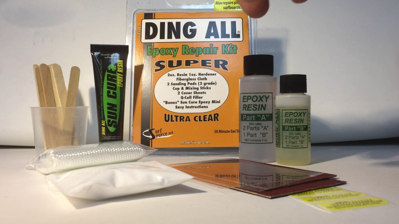 Ding All Epoxy Repair Kit – Chinook Sailing Products