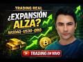 Festivo en EEUU - Buscando entradas en Scalping😎 | Análisis y Trading en Vivo (NASDAQ - BTC - XAU)