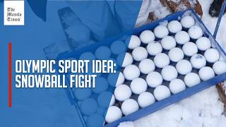 Japanese snowball fight game vying to be an Olympic sport
