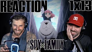 BEST EPISODE YET!! BORF!! | Spy x Family 1x13 REACTION!!