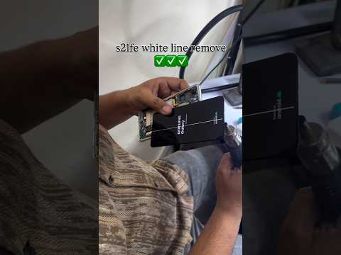 s21 fe white lining remove 😱 || samsung galaxy s21fe #shorts #samsung