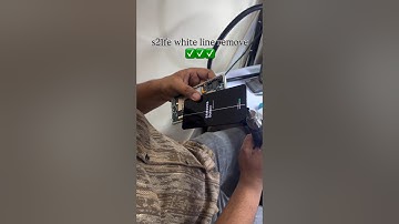s21 fe white lining remove 😱 || samsung galaxy s21fe #shorts #samsung