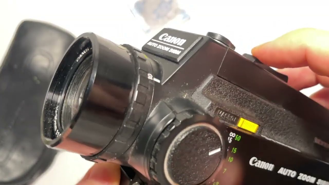 Check Working Auto Zoom Canon 318M Black for Etsy shop - YouTube