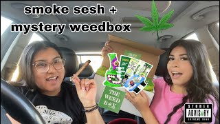 smoke sesh with my bff + TWB UNBOXING