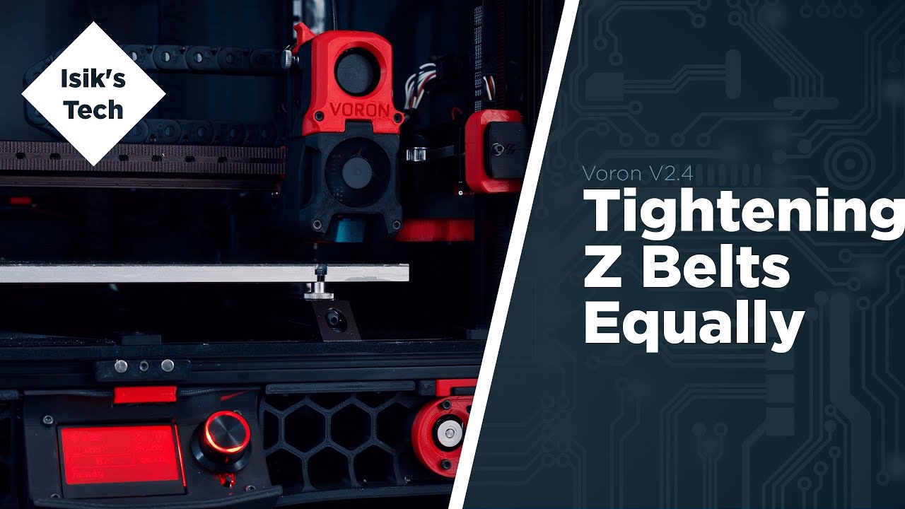 Easy Way of Checking Z Belt Tightness on Voron 2.4 YouTube