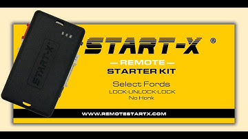 Start X 2015+ F150 Remote Starter Kit Installation video