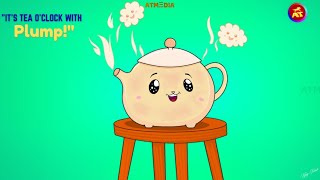 Cute Easy Teacup Drawing in MS Paint Step by Step ☕🖌️