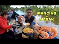 MANCING UDANG LANGSUNG DIMASAK DIATAS KAPAL