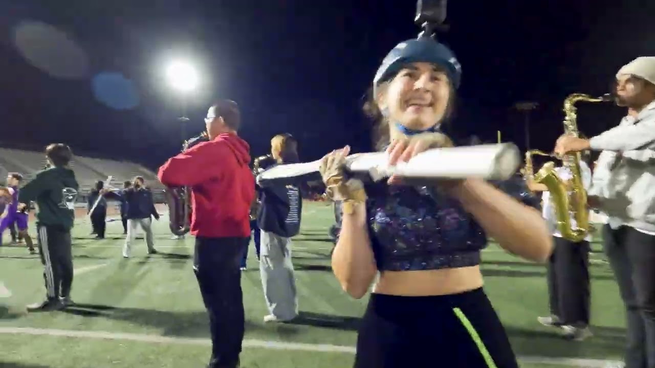 2022 Arcadia HS Marching Band & Color Guard Final Rehearsal (POV)
