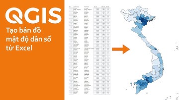 QGIS_Create Density Map from Excel