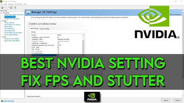 BEST NVIDIA SETTING TO FIX STUTTER & FPS DROP - AFTER THE LAST UPDATE 460.89