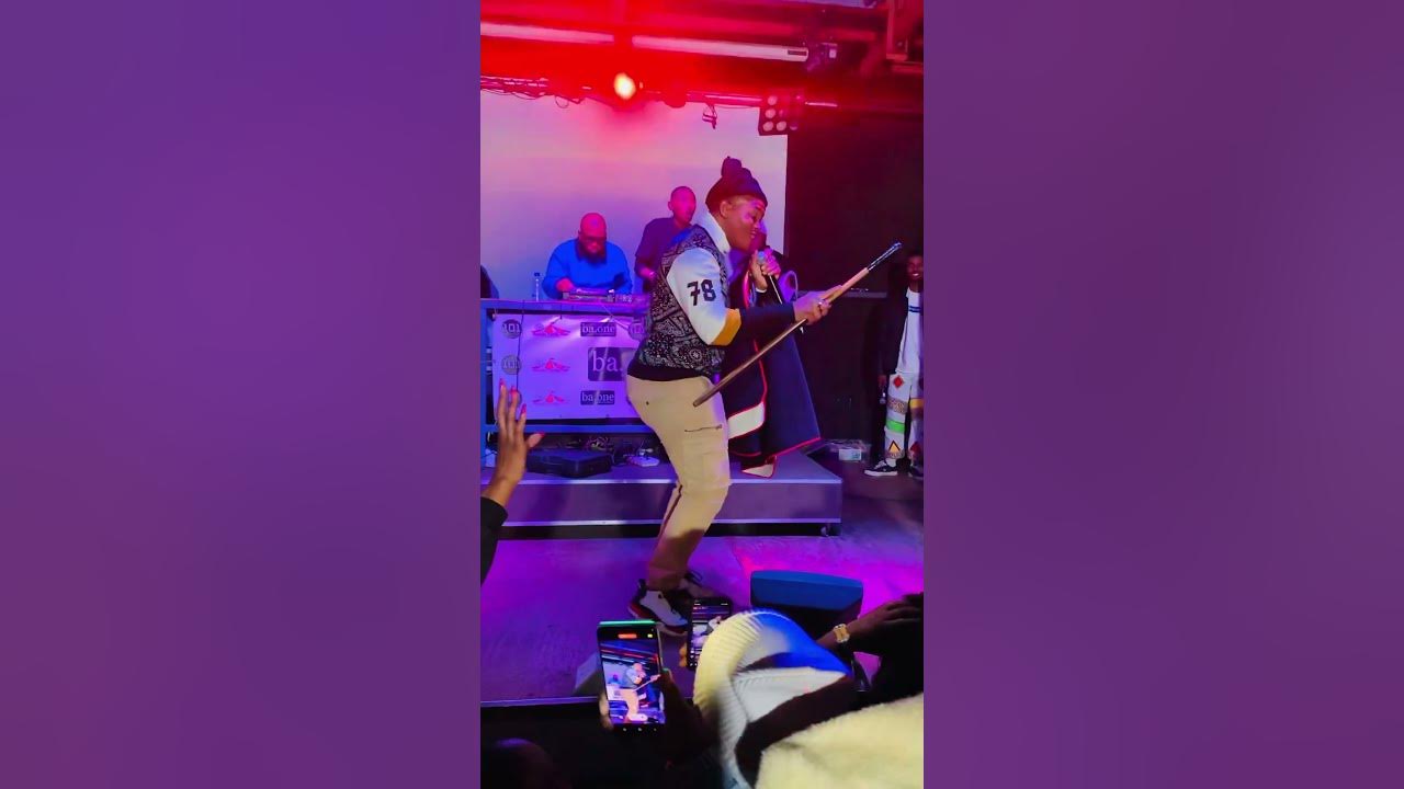 Sannere Performing at Malome Vectors After Tears Party (Ba One, Maseru, Lesotho)