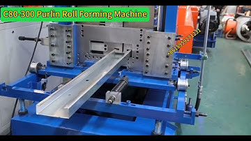 C80-300 Metal Purlin Roll Forming Machine