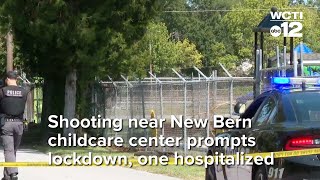 Shooting near New Bern childcare center prompts lockdown, one hospitalized