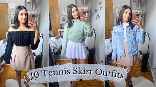 Ten Different Ways to Wear a Tennis Skirt | Outfit Ideas