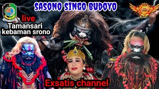 🔴Live  JARANAN BUTO SASONO SINGO BUDOYO, TAMANSARI KEBAMAN SRONO. AUDIO NOVITA