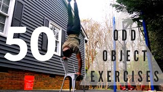 50 ODD OBJECT at-home exercises to help MAINTAIN Fitness!