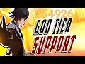 BEST SUPPORT IN THE GAME! Zhongli Support & Burst DPS Guide [Best Builds EXPLAINED] - Genshin Impact
