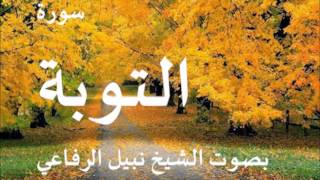 سورة التوبة بصوت الشيخ / نبيل الرفاعي9