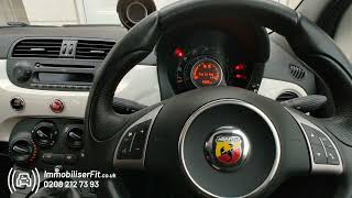 The Best Alarm System | Fiat Abarth 595 | Starline Solaris Alarm + Immobiliser | Immobiliser Fit