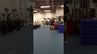 Tip Toe Broad Jump
