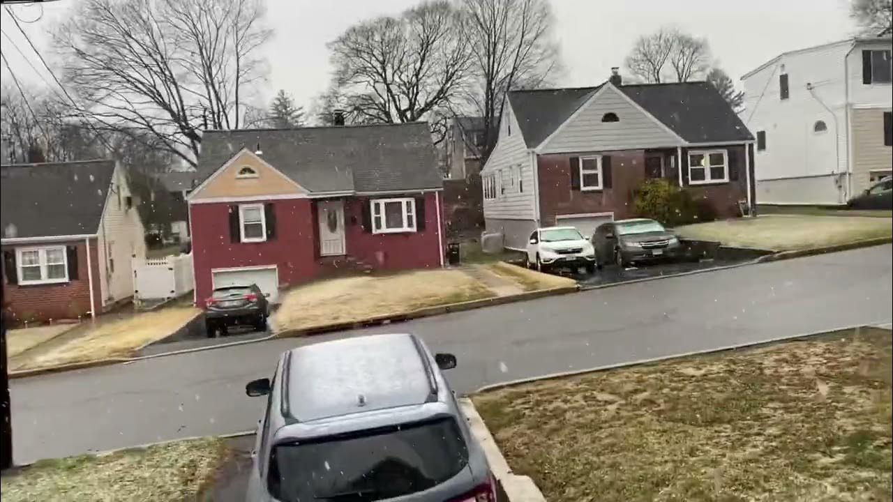 March 11th 2023 morning snowfall New Jersey YouTube