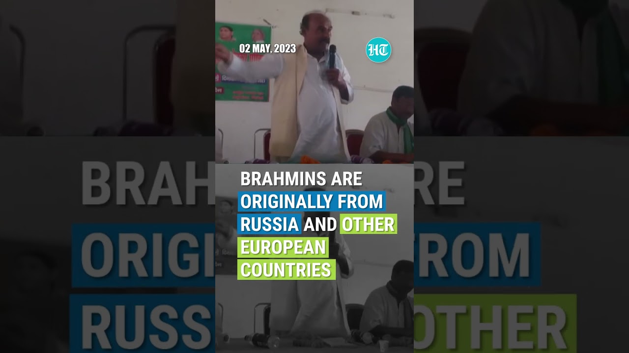'Brahmins Are From Russia':  RJD Leader Yaduvansh Yadav Stokes Row