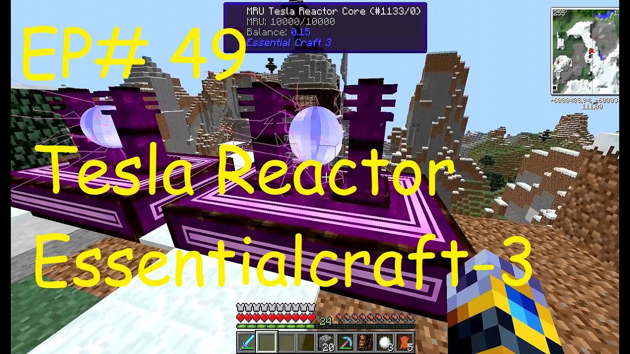 NewWorld - EP# 49 | La electricidad mata. | Essentialcraft 3 Tesla ...