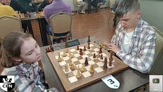 N. Voronchikhina (1527) vs K. Ektov (1459). Chess Fight Night. CFN. Rapid