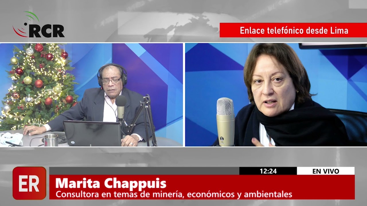 ENTREVISTA A MARITA CHAPPUIS, CONSULTORA EN TEMAS DE MINERÍA, ECONÓMICOS Y AMBIENTALES