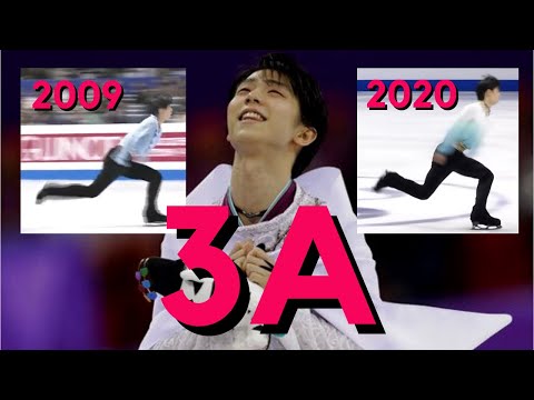 Yuzuru HANYU: TRIPLE AXEL (3A) Progress