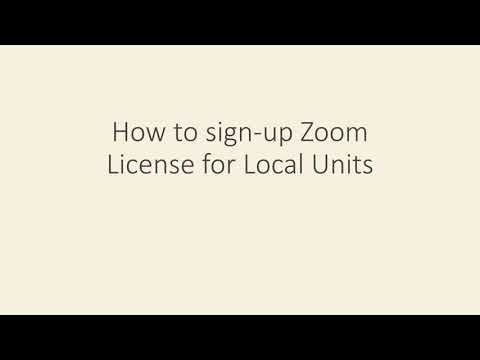 How to sign-up