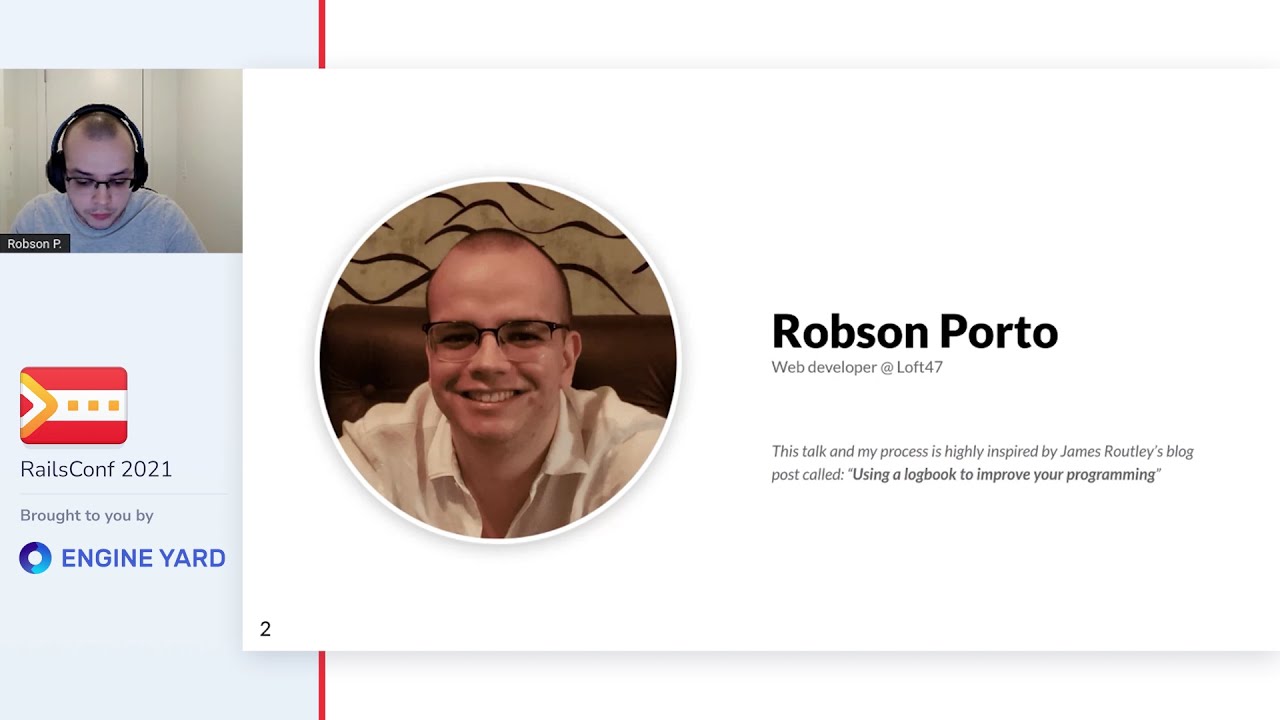 Lightning Talks: Robson Port