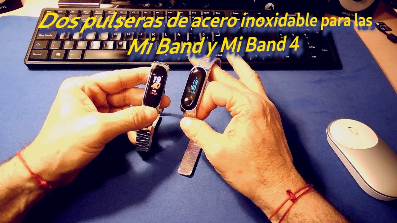 Correas de cierre metálico Mi Band 4 / 3