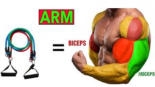 The ONLY Resistance Band Arm Workout You Need for Massive Biceps &amp; Triceps