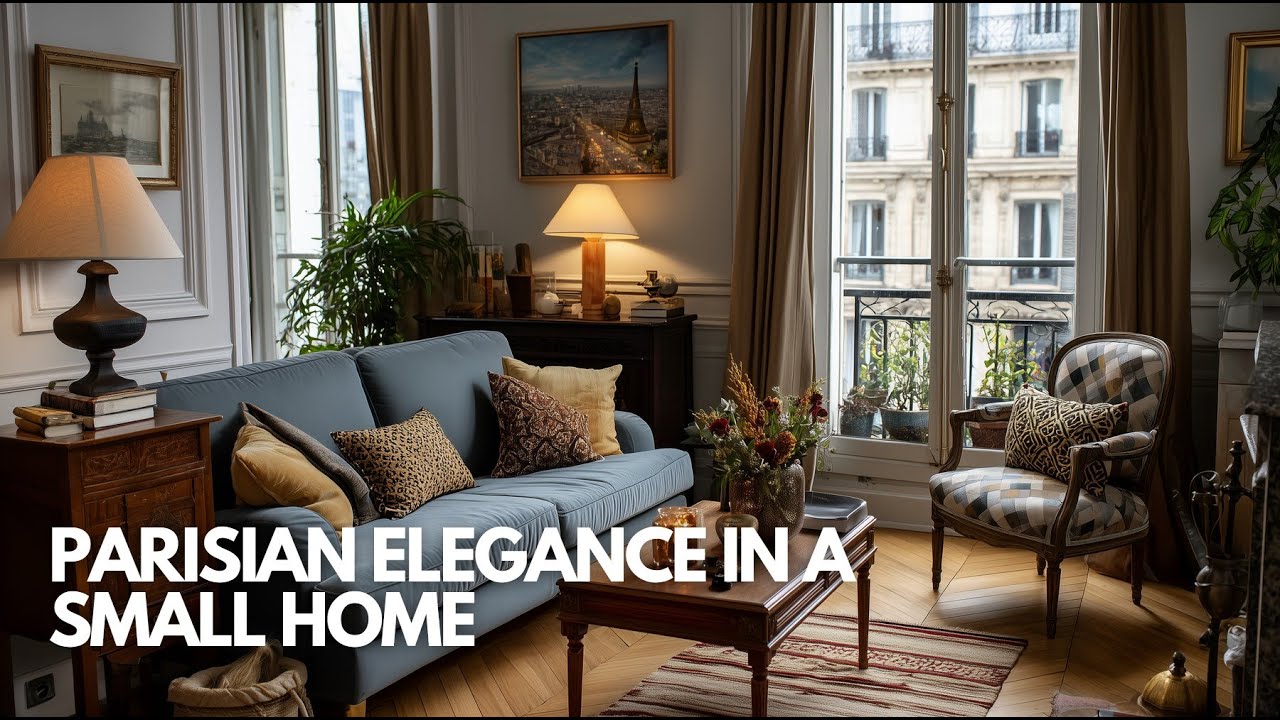 Parisian Elegance in a Small Home: Understated Luxury in Every Corner
