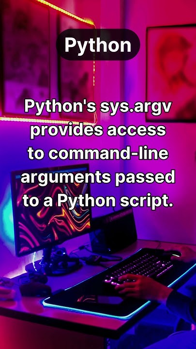 Python's sys.argv - YouTube