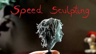 Sculpting a head/speed sculpting