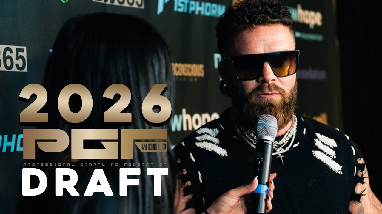 The Official 2026 PGF Draft - Jiu Jitsu League