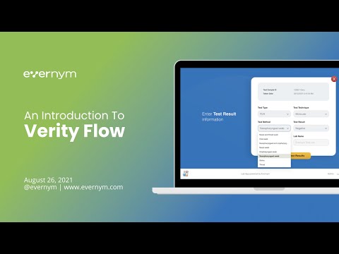 Verity Flow: Evernym's no-code solution for issuing and verifying digital credentials