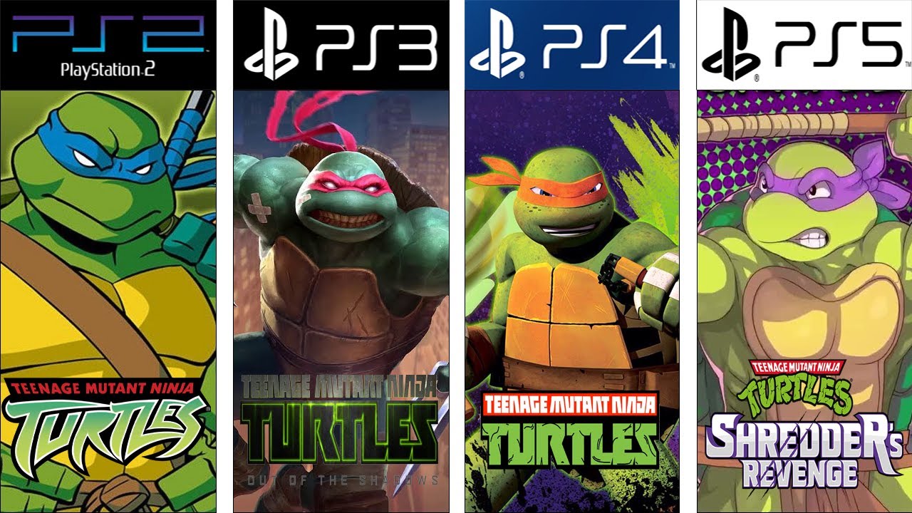 ALL TMNT Games From 1989-2021! // EVOLUTION of the Ninja Turtles // #tmnt 