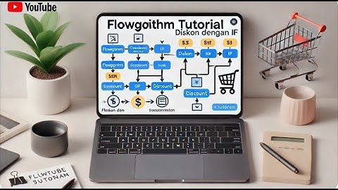 Tutorial Logika Percabangan IF: Penentuan Diskon dengan Flowgorithm (Step by Step)