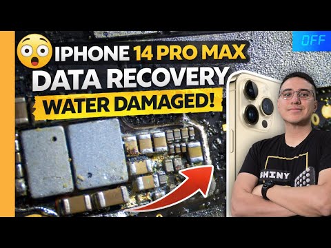 This iPhone 14PM was in the WASHER for 25 MINUTES! How I fixed it