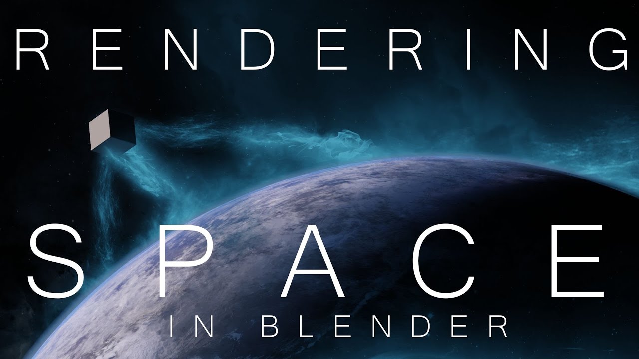 Rendering Space in Blender! - YouTube