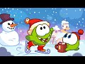 Kış harikaları ❄️Om Nom Hikâyeleri — Korkunç eğlenceli çizgi filmler 😱✨ Super Toons TV Animasyon