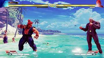 STREET FIGHTER V - Akuma V Trigger II setup 4 - 19 hit