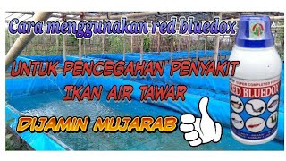 How to use red bluedox for freshwater fish How to use red bluedox for freshwater fish