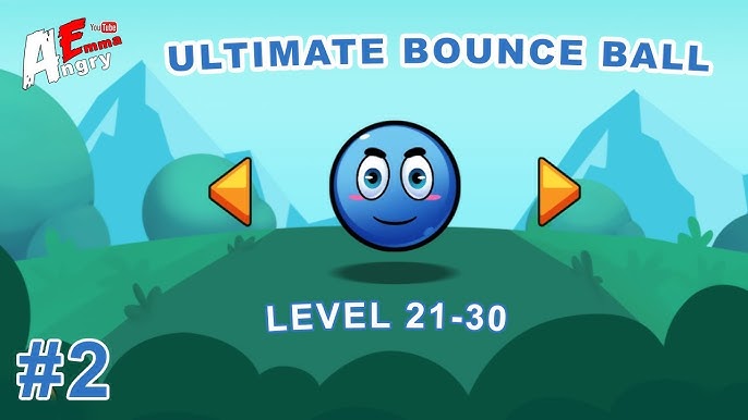 🔵Ultimate Bounce Ball - Gameplay #1 Level 1-20 + BOSS (Android) 