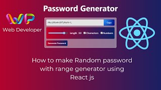 How to make Random password generator using React | Projects of React